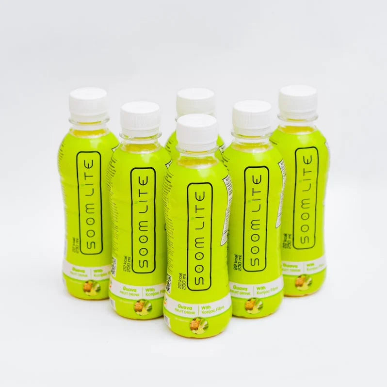 SOOM LITE Guava Fruit Drink - 6x250ml
