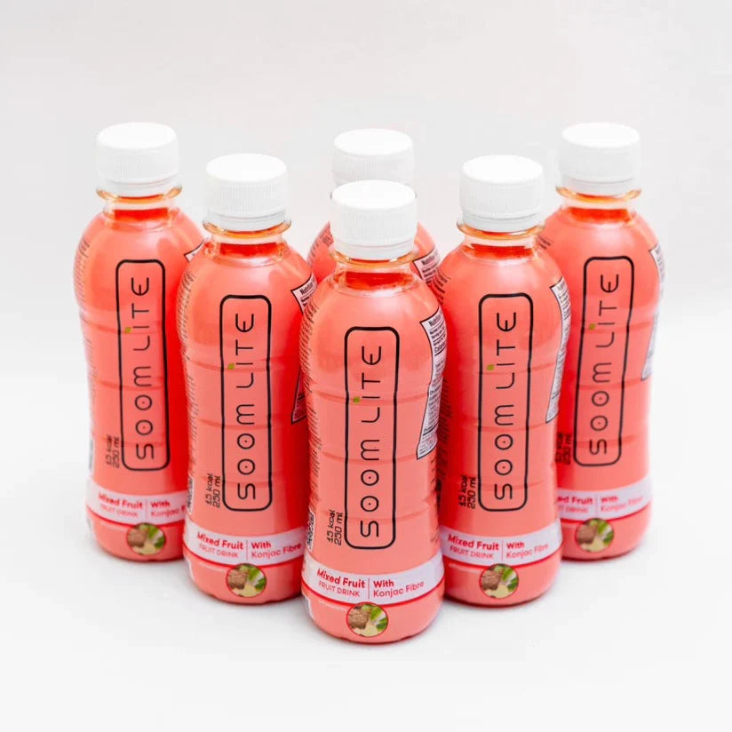 SOOM LITE Mixed Fruit Drink - 6x250ml