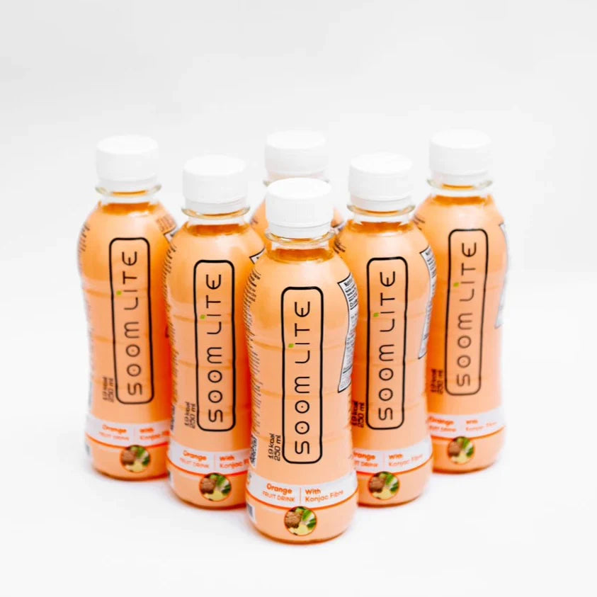 SOOM LITE Orange Fruit Drink - 6x250ml
